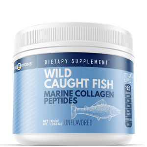 Marine Collagen Peptides Powder From Wild-Caught Alaskan Fish Base Origins